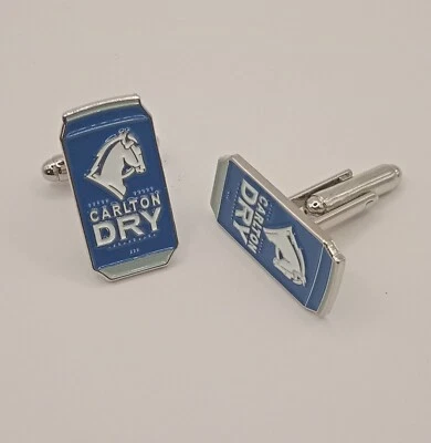 Mens Party Shirt Carlton Dry Can Cufflinks Novelty Gift - image 1 of 2
