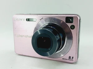Sony CyberShot DSC-W130-ROSA-8,1 MP fotocamera digitale-custodia caricatore scheda SD-testata - Foto 1 di 23