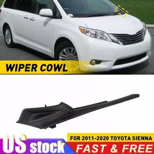 Left For 11-2020 Toyota Sienna Windshield Wiper Cowl Extension Fender Trim Cover - Picture 1 of 12