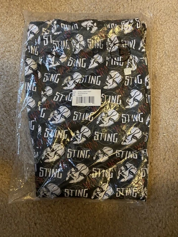 Zubaz Sting mask comfy pants men’s Large new WWE WCW AEW Pajama Wrestling Legend Cover