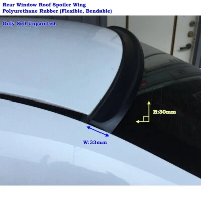 Alerón labial de techo ventana trasera KmhSeep 244G para BMW E71 X6 SUV 2008~2014 Foto 1 de 4