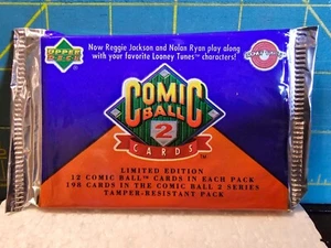1991 Upper Deck Looney Tunes Comic Ball Series 2 Trading Card Pack NEW! - Picture 1 of 2