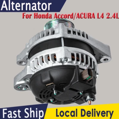 Alternador compatible con Honda Accord 2008-2012 2,4 L L4/ 2009-2014 Acura TSX 2,4 L L4 Foto 1 de 4