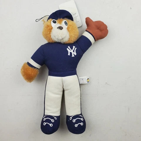 Vintage 1992 Good Stuff Sports Stuff New York Yankees Bear Plush Doll 10" Cover