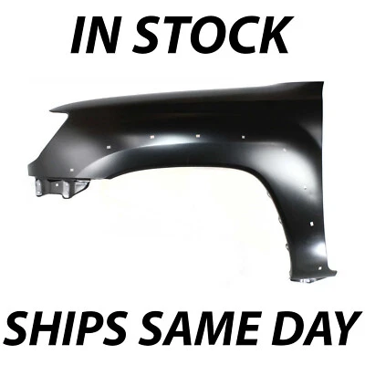 NEW Primered - Front LH Driver Side Fender for 2005-2015 Toyota Tacoma w/ Flares - Изображение 1 из 4