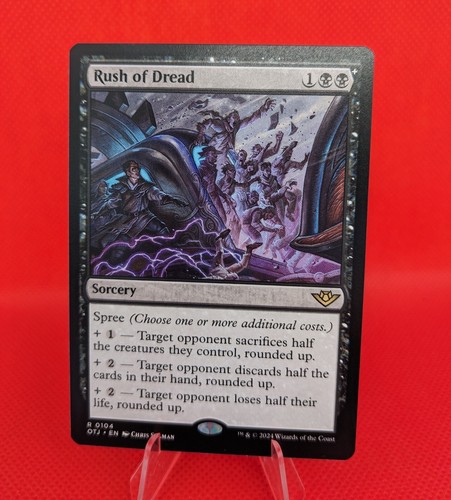 MTG Rush of Dread - Outlaws of Thunder Junction | eBay
