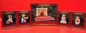 Hallmark Keepsake Ornaments The Bearingers Of Victoria Circle 5 Pc Set 1993 - Picture 1 of 12
