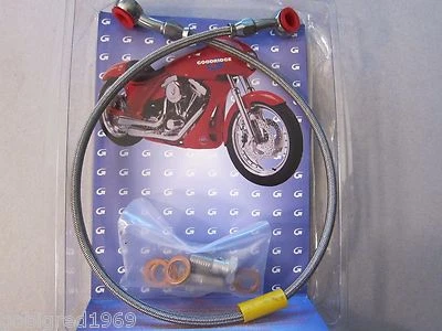 NUEVO Goodridge Kawasaki ZX-9 1998 1999 Kit de línea de freno de acero inoxidable LOTE más listado Foto 1 de 2