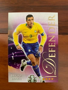 2010 Futera World Football Soccer Brazil LUCIO MINT - Picture 1 of 1