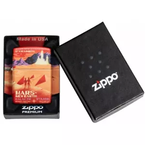 ZIPPO LIGHTER MARS DESIGN ITEM NR. 49634 NEW - Picture 1 of 8
