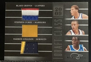 STEPHEN CURRY BLAKE GRIFFIN 2010-11 PANINI ELITE BLACK BOX DRAFT CLASS PATCH/149