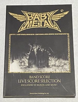 Babymetal Live Band Score Japan Guitar Bass Drums Vocal TAB Music Book - Image 1 of 4