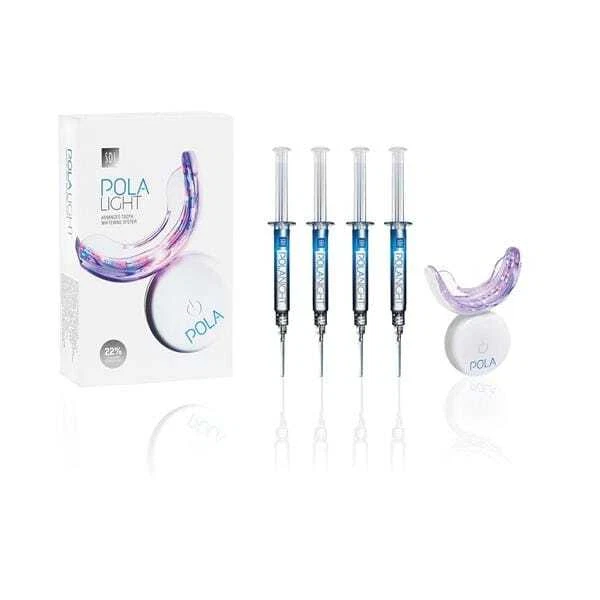 Kit de blanqueamiento dental SDI 7700984 Pola Light 22 % peróxido de carbamida 4/Paquete 3 Gm Foto 1 de 1