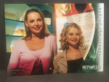 2000 Inkworks Roswell #60 Isabel and Tess