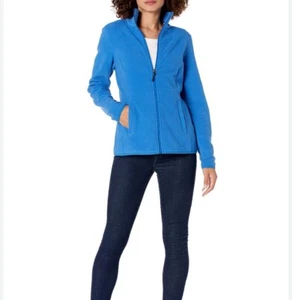 Merrell Women’s Full Zip Blue Performance Jacket Sz L - Picture 1 of 12