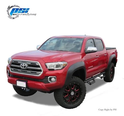 Extension Style Fender Flares Fits Toyota Tacoma 2016-2023 Full Set, Paintable — 第 1/4 张图片