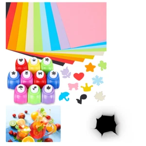 HAKACC Papierstanzer Motivstanzer Set, 10 Stück Motivstanzer Und 20 Stück - Bild 1 von 1