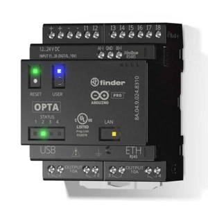 Finder OPTA LITE 8A0490248300 Arduino® Pro Programmable Logic Relays AFX00003 - Foto 1 di 1