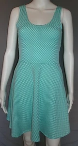 Mini Vestido Solero Tejido Junior-Lunares Verde Multicolor-Sin Mangas-rue21-JrSz-M - Imagen 1 de 5