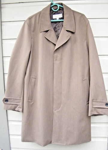 Cappotto trench Michael Kors marrone taglia Xlarge lunghezza intera giacca impermeabile soprabito