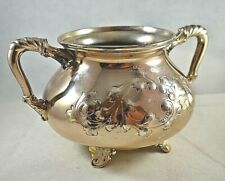 Barbour Silver Co Quadruple Silver Plated   Sugar Bowl