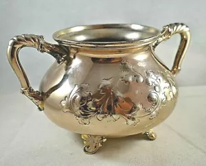 Barbour Silver Co Quadruple Silver Plated Sugar Bowl - Picture 1 of 9