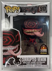 Funko Pop! Marvel Corrupted Venom #517 2019 LA Comic Con Exclusive + Protector! - Picture 1 of 7