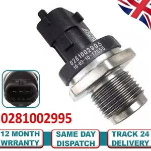 For VOLVO XC70_C70 MK2_XC60_S60_V60 2.0 Fuel Rail Pressure Sensor 0281002995 - Picture 1 of 4