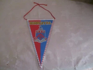 Burnley F.C. Original 70iger Jahre Wimpel "Burnley F.C. Wappen" Neu - Picture 1 of 3