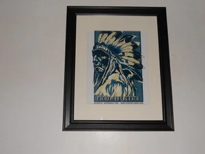 Framed Phish Denver, Colorado Handbill Print August 30th, 2013 14" by 17" - Picture 1 of 1