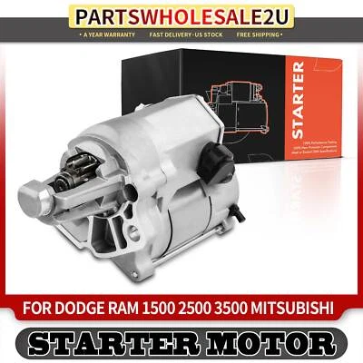 Motor De Arranque Para Dodge Dakota Durango Ram 1500 2500 Mitsubishi 1.4KW CW 12V 10T Foto 1 de 4