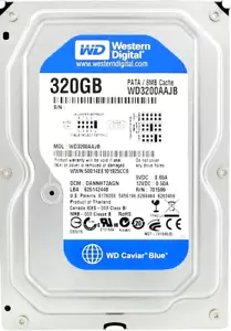 Disque Western Digital WD3200AAJB 320GB 7200U/Min 8MB Pata Ata Ide 3.5 " Pouces - Photo 1/4