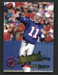 1995 Stadium Club Diffraction #200 Drew Bledsoe EC England Patriots - Picture 1 of 1