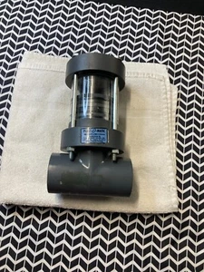 Plast-o-Matic 1" Shutoff Valve Double O-ring Seal Pneumatic Powered - Picture 1 of 9