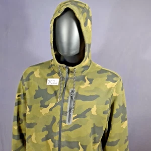 Old Navy Men's XL Camo Sweatshirt Hoodie Full Zip Pockets Jacket - Bild 1 von 15