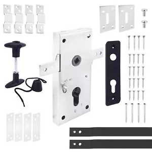 Garagenschloss Schlosskasten Torschloss Torverschluss Schloss Garagentorschloss  - Bild 1 von 24