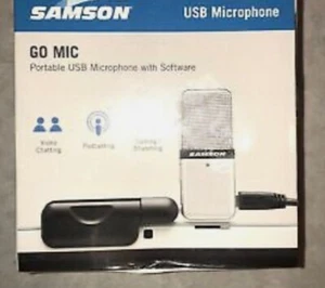 Samson Go Mic Portable USB Condenser Speaker Microphone New - Picture 1 of 1