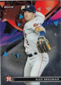 ALEX BREGMAN-3B-HOUSTON ASTROS-2021 TOPPS FINEST #83 - Picture 1 of 2