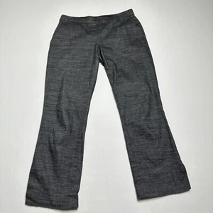 Theory Damen Knöchelhose Größe 4 grau elastische Taille Freizeitunterteil - Bild 1 von 9