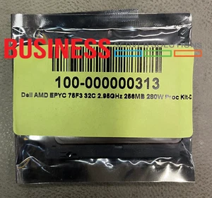 Dell AMD EPYC 75F3 32C 2,95 GHz 256 MB 280 W Proc Kit - Dell Solo 100-000000313 - Imagen 1 de 1