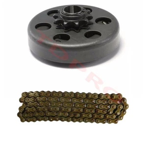 Centrifugal Clutch 3/4" Bore 10T w/ 420 Chain For Mini Bike Go Kart Predator 212 - Picture 1 of 10