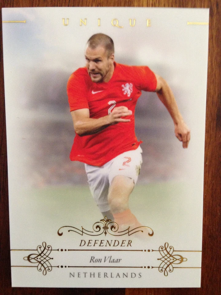2015 Futera Unique Football Soccer Card Holland RON VLAAR Mint - Image 1 of 1