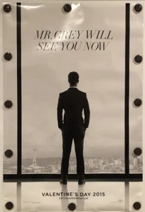 FIFTY SHADES OF GREY Original 27"" x 40"" DS/Rollendes Filmposter - 2015 - Bild 1 von 6