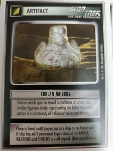 Star Trek CCG 1E Premiere WB Unlimited Kurlan Naiskos NM-MT - Bild 1 von 1