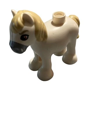 Lego Duplo RAPUNZEL'S WHITE HORSE #10878 Replacement Piece Disney Princess - Image 1 of 4