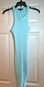 Lulus Size Medium Aqua Blue fitted dress - Picture 1 of 4