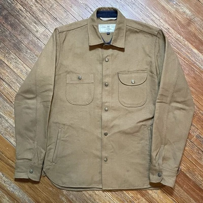 Rogue Territory Jacket Copper Selvedge Canvas Shirt Size Large Work Shacket - Image 1 of 4