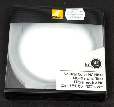 Nikon 82mm Neutral Color NC Filter - Mint in Box! - Image 1 of 2