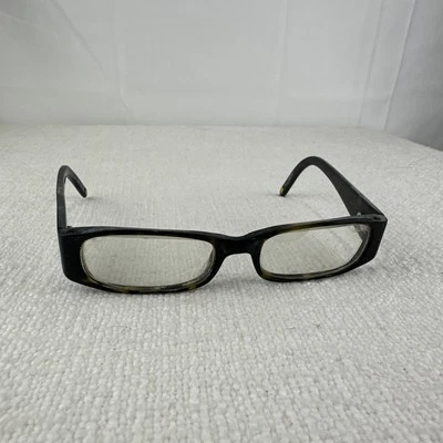 Óculos Feminino Nine West Preto Marrom e Dourado - Apenas Armações - Aro Completo - Imagem 1 de 4