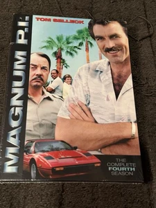 MAGNUM P.I. Complete Fourth Season 4 80's Classic TV Show DVD Action Tom Selleck - Imagen 1 de 2